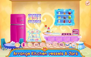 Princess Room Cleanup-Wash, Clean, Color by Number Screenshot 3