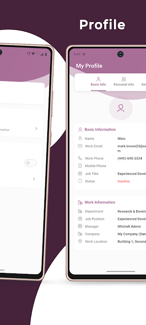 HRMS - odoo Screenshot 3