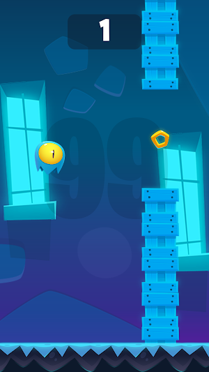 Flappy Ghost ( Flappy Game with Halloween Theme) Screenshot 2