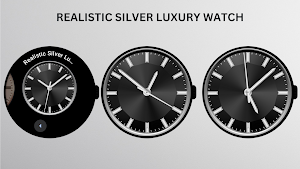 Realistic Silver Luxury Watch Screenshot 2