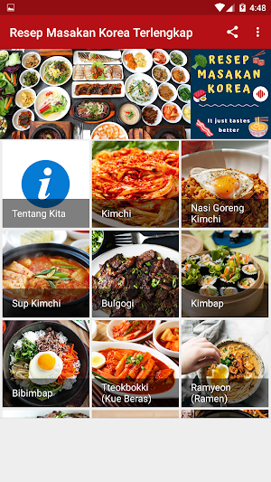 Resep Masakan Korea Terlengkap Screenshot 2