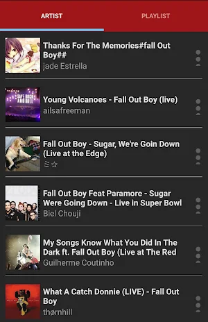 Fall Out Boy Music players Screenshot 3
