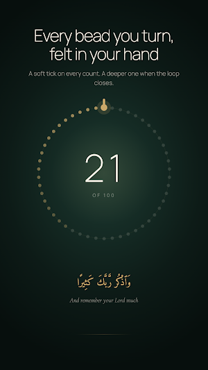 Heartful – Tasbeeh Counter Screenshot 1
