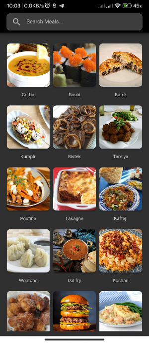 Meals Master Screenshot 0