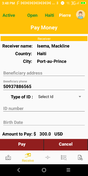 Bahama Money Transfer Screenshot 2