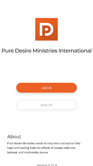 Pure Desire Ministries Screenshot 0