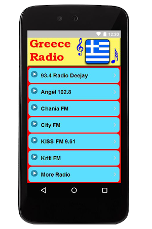 Greek Radio Stations Screenshot 0
