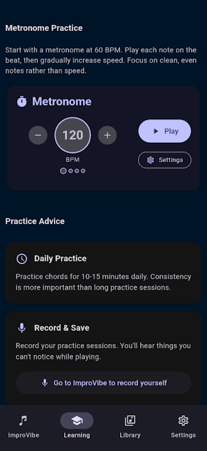 ImproVibe Screenshot 3