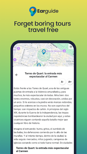 Earguide: Valencia Audio Guide Screenshot 2