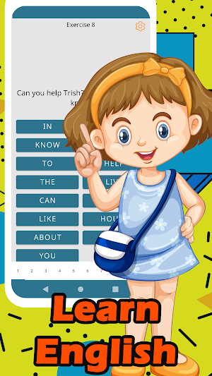 Learning English pronouns in sentences and words Screenshot 1