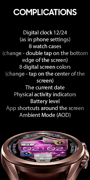 Digital Shield Watch by ZH Screenshot 2