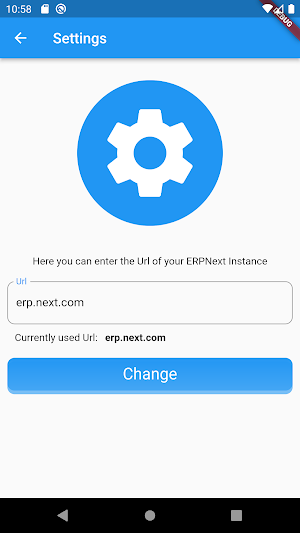 ERPNext Mobile Screenshot 1