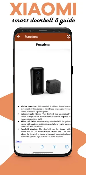 Xiaomi smart doorbell 3 guide Screenshot 2