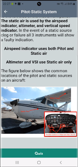 Part Time Pilot Companion App Screenshot 2