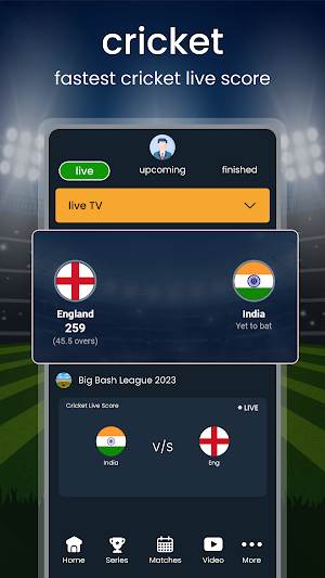 ICC World Cup Live Score 2023 Screenshot 1