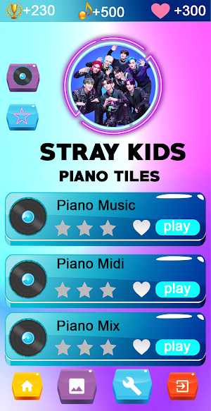 Stray Kids Piano - Tiles Game Screenshot 0