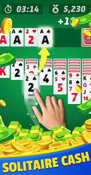 Solitaire Cash Win Real Money Screenshot 0