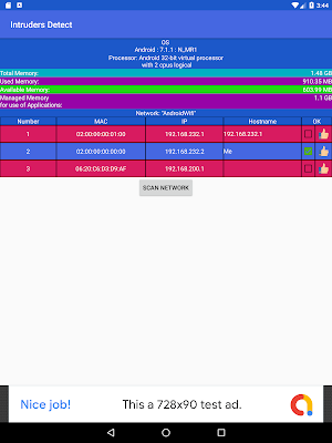 Intruder Detector Wi-fi Screenshot 2