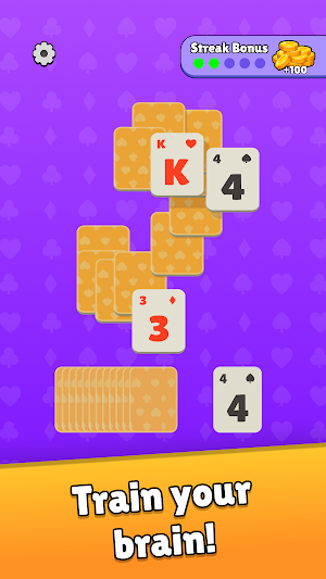 Solitaire Rush: TriPeaks Screenshot 1
