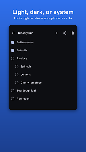 My Lists Screenshot 3
