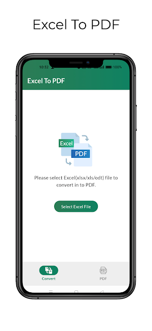 XLSX to PDF Converter Screenshot 0