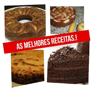 Receitas de Bolos Caseiros Screenshot 0