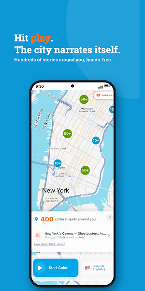 Tuggi: Self-Guided Audio Tour Screenshot 0