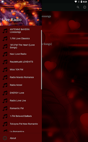 Online Radio Love - Love Music Screenshot 1