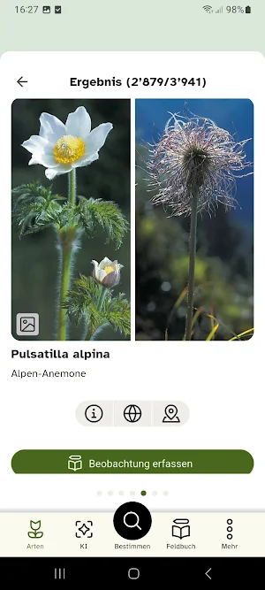 Flora Helvetica Screenshot 1