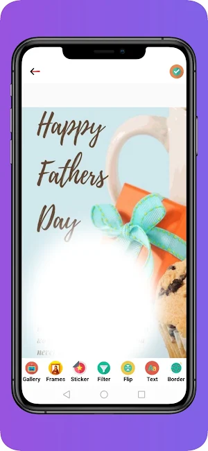 Fathers day photo frame 2023 Screenshot 2