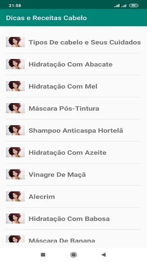 Beleza Estética Caseira Screenshot 1
