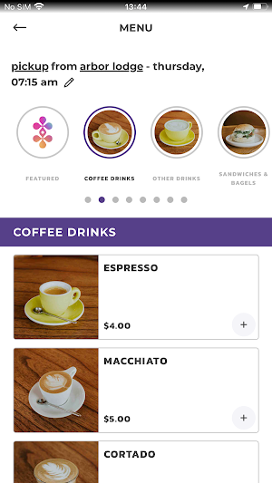 Futura Coffee Screenshot 2