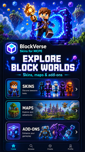 BlockVerse Skins for MCPE Screenshot 0