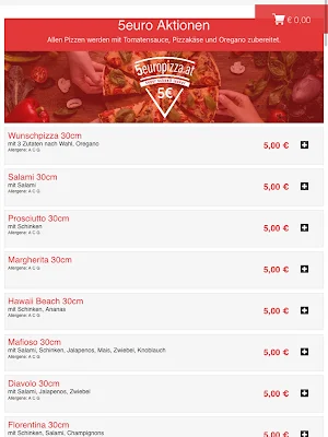 5 Euro Pizza - 5europizza Screenshot 1