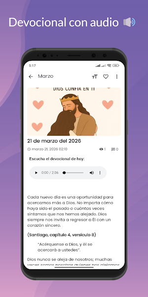 Devocional diario para mujeres Screenshot 1