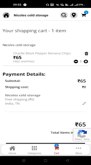 Nicole's cold storage Screenshot 3