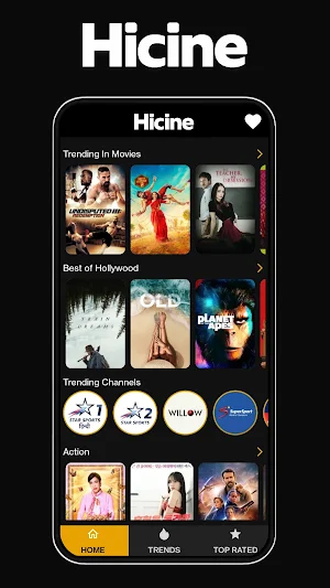Hicine : Movies & Series Screenshot 0