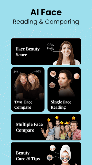 Face Beauty Score Calc & Tips Screenshot 2
