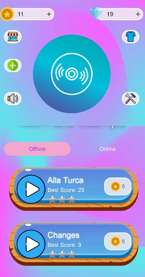 Aphmau craft - Piano Tiles Screenshot 0