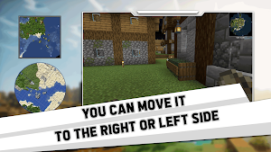 Realistic Minimap Mod for MCPE Screenshot 1