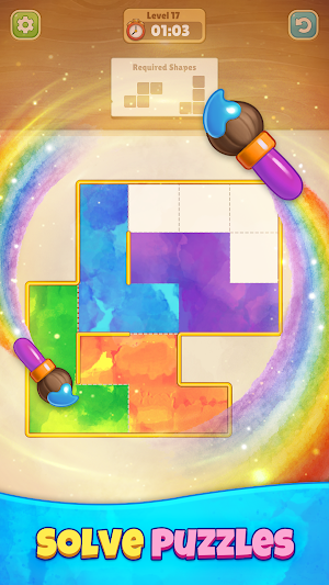 Shape Fill: Tile Puzzle Screenshot 3