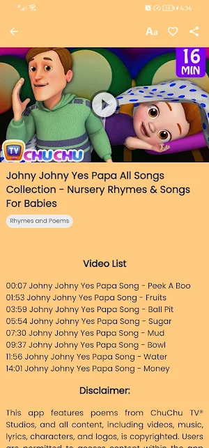 Poems & Rhymes for Everyone Screenshot 2
