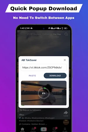 AB TokSaver Screenshot 1