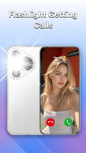 Flash Call Rainbow Screenshot 0