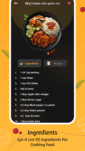 Asian Foods Recipes Cookbook Screenshot 3