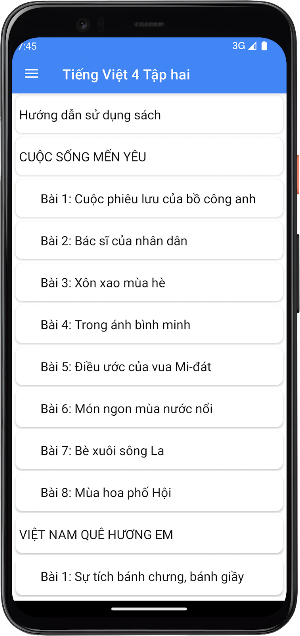 Tiếng Việt Lớp4 - Tập hai Screenshot 3