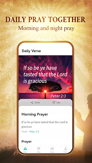 Bible - Study, Audio & Quiz Screenshot 1