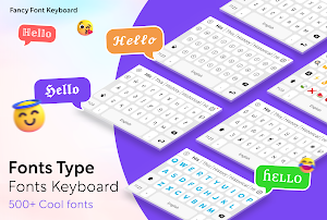 Fonts Keyboard - Fonts Typing Screenshot 0