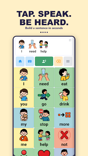 SelectSpeak: AAC Talker Screenshot 0