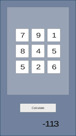 Determinant Calculator Screenshot 2